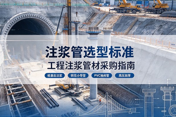 新泰注浆管选型标准