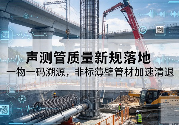 新泰声测管质量新规落地，一物一码溯源，非标薄壁管材加速清退