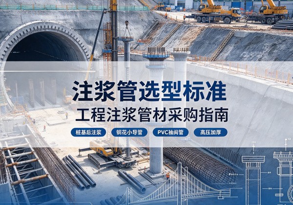 新泰注浆管选型标准